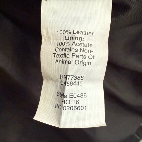 Madewell The Washed Leather Motorcycle Jacket XL - Picture 8 of 14